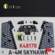 Kelik K48170 1/48 A-4m Skyhawk Interior 3d Decals For Hasegawa