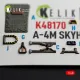 Kelik K48170 1/48 A-4m Skyhawk Interior 3d Decals For Hasegawa