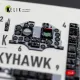 Kelik K48171 1/48 Ta-4j Skyhawk - Interior 3d Decals For Hasegawa