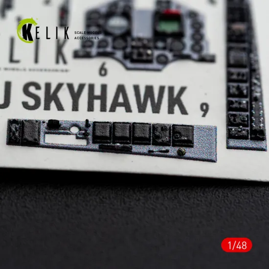 Kelik K48171 1/48 Ta-4j Skyhawk - Interior 3d Decals For Hasegawa