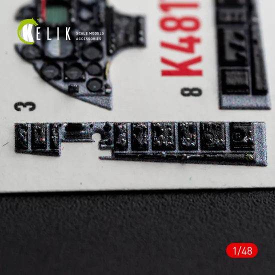 Kelik K48171 1/48 Ta-4j Skyhawk - Interior 3d Decals For Hasegawa