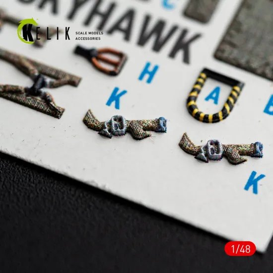 Kelik K48171 1/48 Ta-4j Skyhawk - Interior 3d Decals For Hasegawa