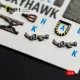 Kelik K48171 1/48 Ta-4j Skyhawk - Interior 3d Decals For Hasegawa