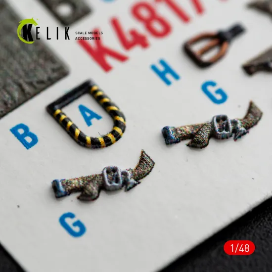 Kelik K48171 1/48 Ta-4j Skyhawk - Interior 3d Decals For Hasegawa
