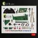 Kelik K48173 1/48 Hurricane Mk.iic - Interior 3d Decals For Hobbyboss Kit