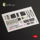 Kelik K48174 1/48 L-20a/U-6a Type 1 Interior 3d Decals For Dora Wings Kit