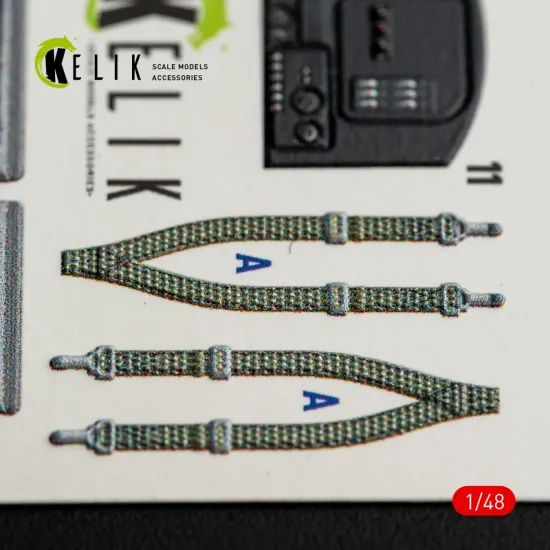 Kelik K48174 1/48 L-20a/U-6a Type 1 Interior 3d Decals For Dora Wings Kit