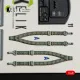 Kelik K48174 1/48 L-20a/U-6a Type 1 Interior 3d Decals For Dora Wings Kit