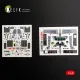 Kelik K48178 1/48 F-15e Early Interior 3d Decals For Hasegawa