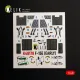 Kelik K48178 1/48 F-15e Early Interior 3d Decals For Hasegawa