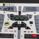 Kelik K48178 1/48 F-15e Early Interior 3d Decals For Hasegawa