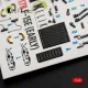 Kelik K48178 1/48 F-15e Early Interior 3d Decals For Hasegawa