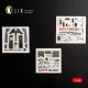 Kelik K48179 1/48 F-15a - Interior 3d Decals For Hasegawa