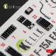 Kelik K48179 1/48 F-15a - Interior 3d Decals For Hasegawa