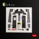 Kelik K48179 1/48 F-15a - Interior 3d Decals For Hasegawa