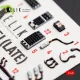 Kelik K48181 1/48 F-15j Late Interior 3d Decals For Hasegawa