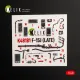 Kelik K48181 1/48 F-15j Late Interior 3d Decals For Hasegawa