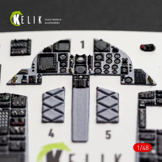 Kelik K48181 1/48 F-15j Late Interior 3d Decals For Hasegawa