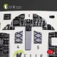Kelik K48181 1/48 F-15j Late Interior 3d Decals For Hasegawa