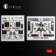 Kelik K48182 1/48 F-15dj Eagle Interior 3d Decals For Hasegawa