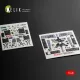 Kelik K48182 1/48 F-15dj Eagle Interior 3d Decals For Hasegawa