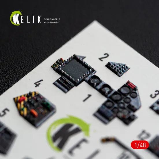 Kelik K48183 1/48 Amx Interior 3d Decals For Hobbyboss
