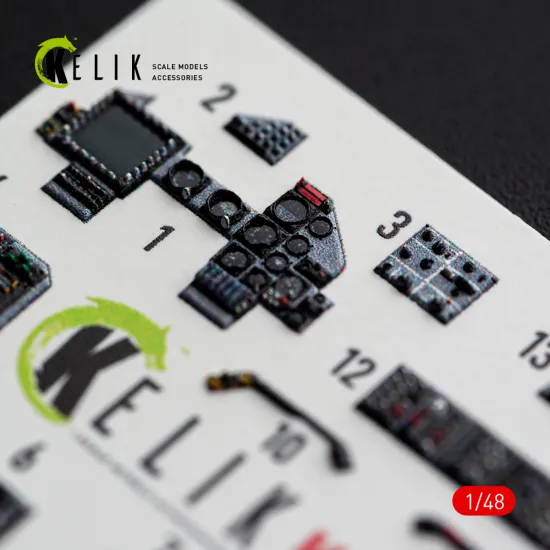 Kelik K48183 1/48 Amx Interior 3d Decals For Hobbyboss
