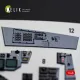 Kelik K48185 1/48 F-15e Late Interior 3d Decals For Hasegawa