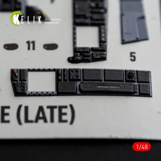 Kelik K48185 1/48 F-15e Late Interior 3d Decals For Hasegawa