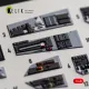 Kelik K48185 1/48 F-15e Late Interior 3d Decals For Hasegawa