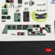 Kelik K48188 1/48 A6m5a - Interior 3d Decals For Fine Molds Kit