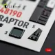 Kelik K48190 1/48 F-22 Raptor - Interior 3d Decals For Hasegawa