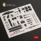 Kelik K48191 1/48 He-111 H-16 Interior 3d Decals For Icm