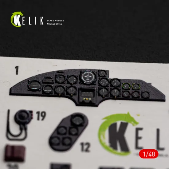 Kelik K48191 1/48 He-111 H-16 Interior 3d Decals For Icm