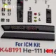 Kelik K48191 1/48 He-111 H-16 Interior 3d Decals For Icm