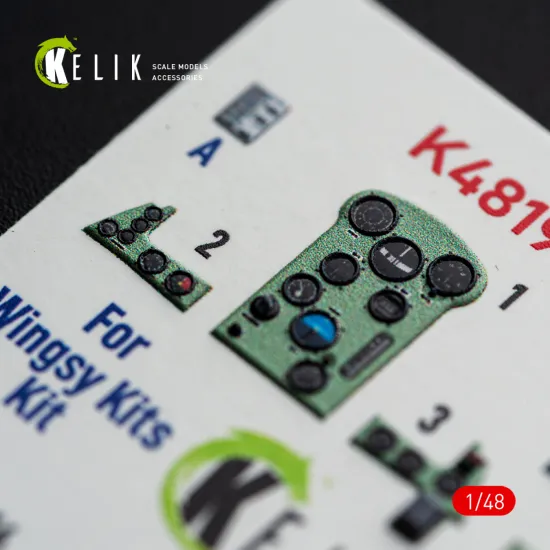 Kelik K48196 1/48 Aichi D3a2 Val - Interior 3d Decals For Wingsy Kits