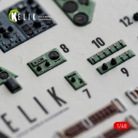 Kelik K48196 1/48 Aichi D3a2 Val - Interior 3d Decals For Wingsy Kits