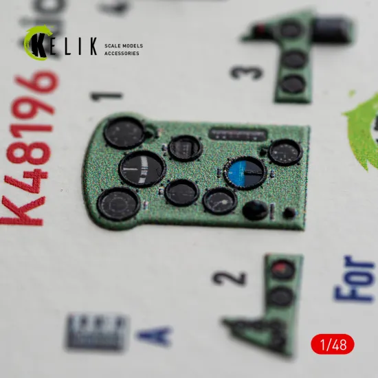 Kelik K48196 1/48 Aichi D3a2 Val - Interior 3d Decals For Wingsy Kits