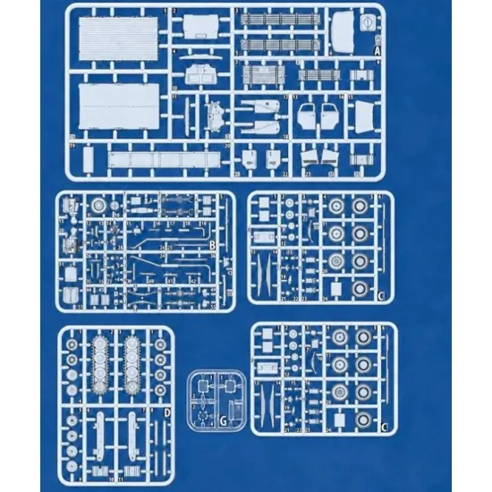 Roden 742 1/72 Borgward B3000 Maultier Plastic Model Kit