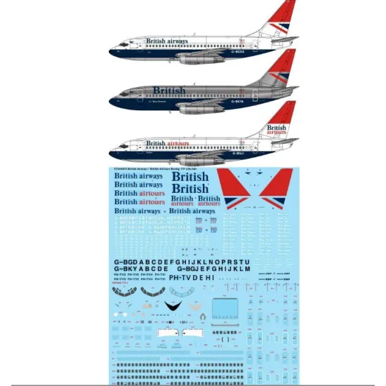 26decals Sts44433 1/144 British Airways/Airtours Negus Negus 737-236/Adv