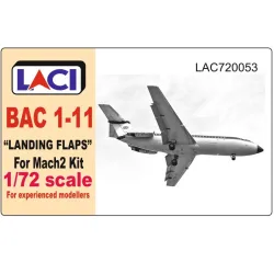 Laci 720053 1/72 Bac1-11 Landing Flaps For Mach 2 Kit Resin Model