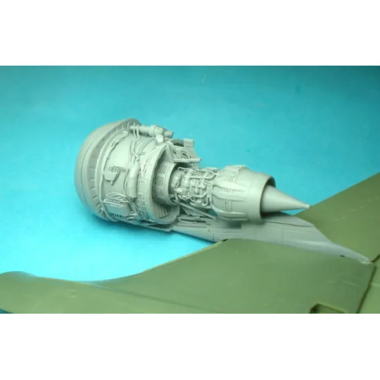 Laci 720057 1/72 Leap-1b Open Engine B 737 Max For Bpk Kit Resin Model