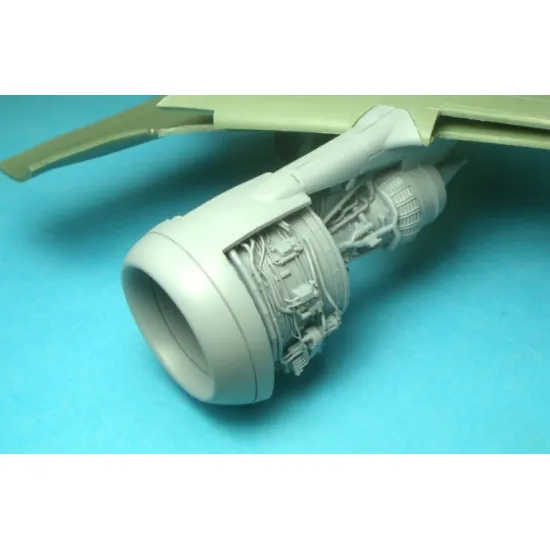 Laci 720057 1/72 Leap-1b Open Engine B 737 Max For Bpk Kit Resin Model