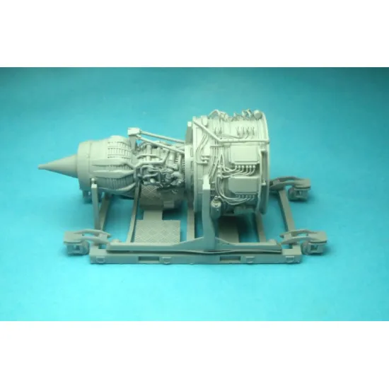 Laci 720058 1/72 Leap-1b Stand B 737 Max For Bpk Kit Resin Model