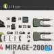 Kelik K72234 1/72 Mirage-2000d Interior 3d Decals For Dreammodel