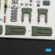 Kelik K72234 1/72 Mirage-2000d Interior 3d Decals For Dreammodel