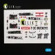 Kelik K72236 1/72 T-2c Buckeye - Interior 3d Decals For Wolfpack