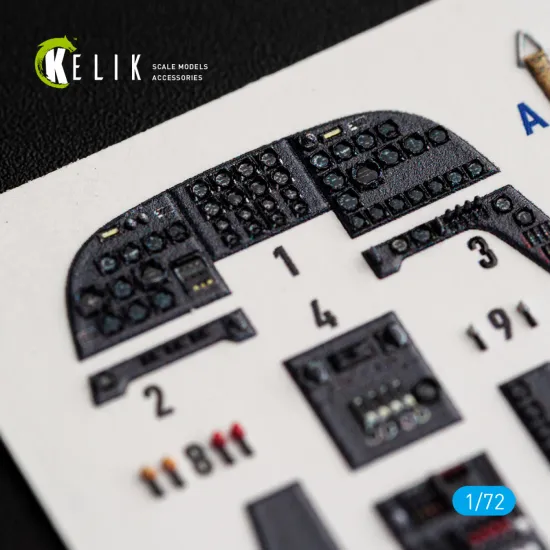 Kelik K72240 1/72 Fw-200 C-5/C-8 - Interior 3d Decals For Revell
