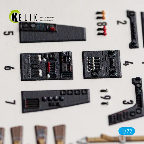 Kelik K72240 1/72 Fw-200 C-5/C-8 - Interior 3d Decals For Revell