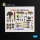 Kelik K72241 1/72 Bf-110c Early - Interior 3d Decals For Eduard